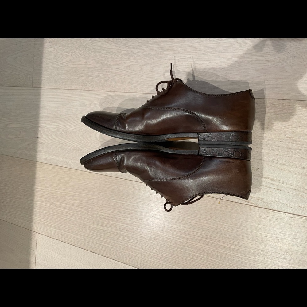 Gucci Betis Glamour Shoes - Cocoa - Gucci Men’s Shoes - Size 9.5 (US) - Picture 3 of 7